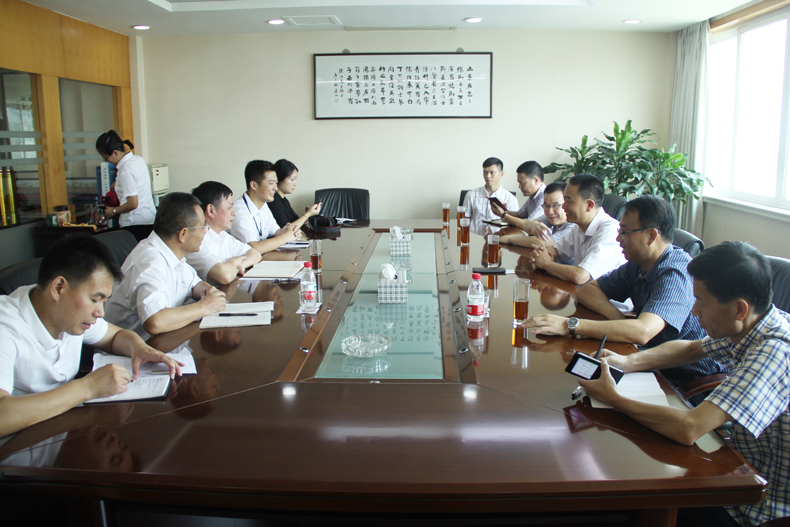 永嘉县政府领导到完美online(中国)调研考察